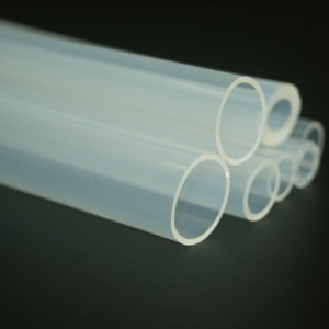 Kích thước OEM mềm ống cao su silicon rõ ràng với các kích cỡ khác nhau